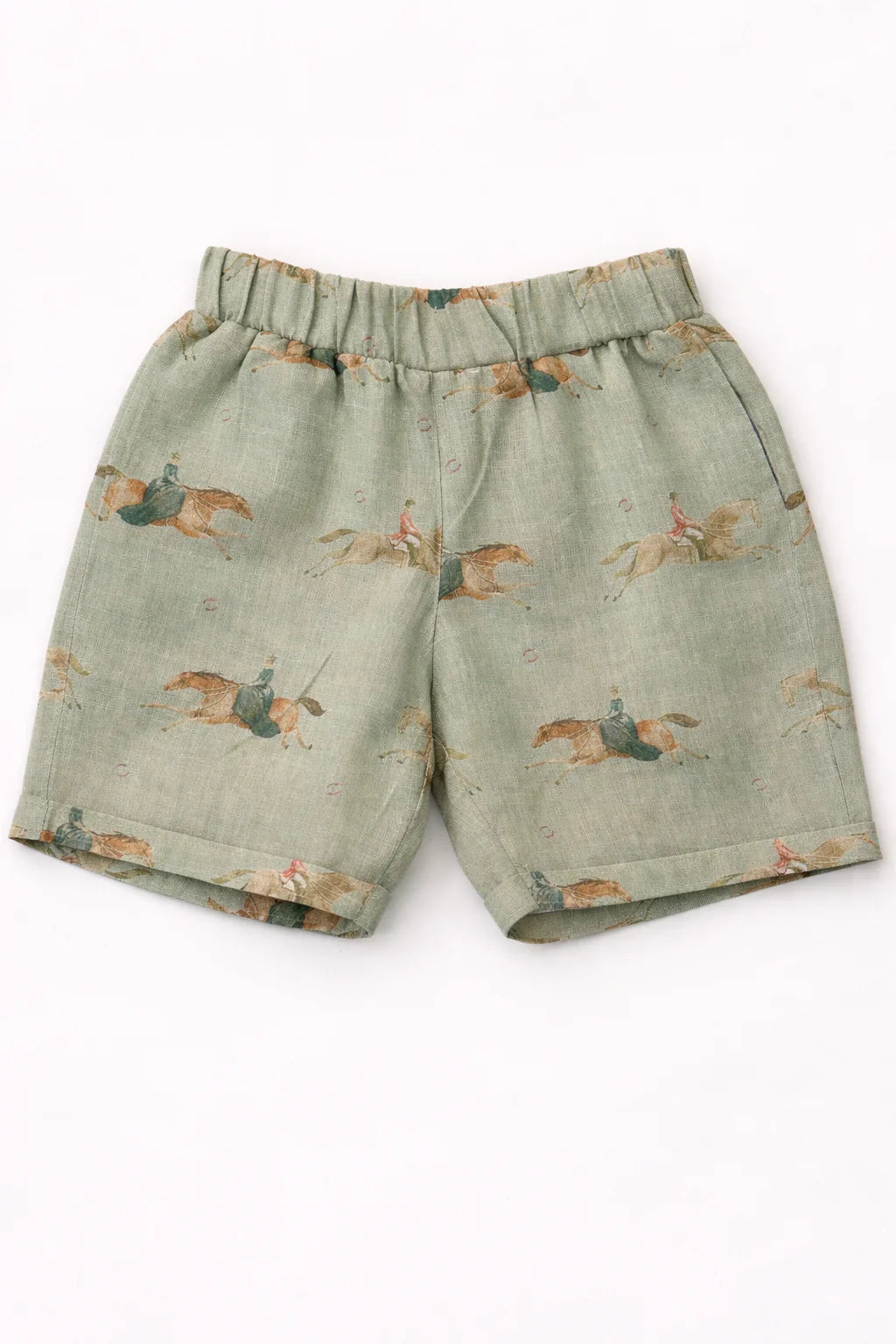 Mare & Stallion Print Premium Linen Coord Set