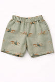 Mare & Stallion Print Premium Linen Coord Set