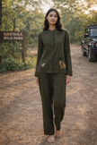 The Vantara Themed Pure Linen Co-ord Set