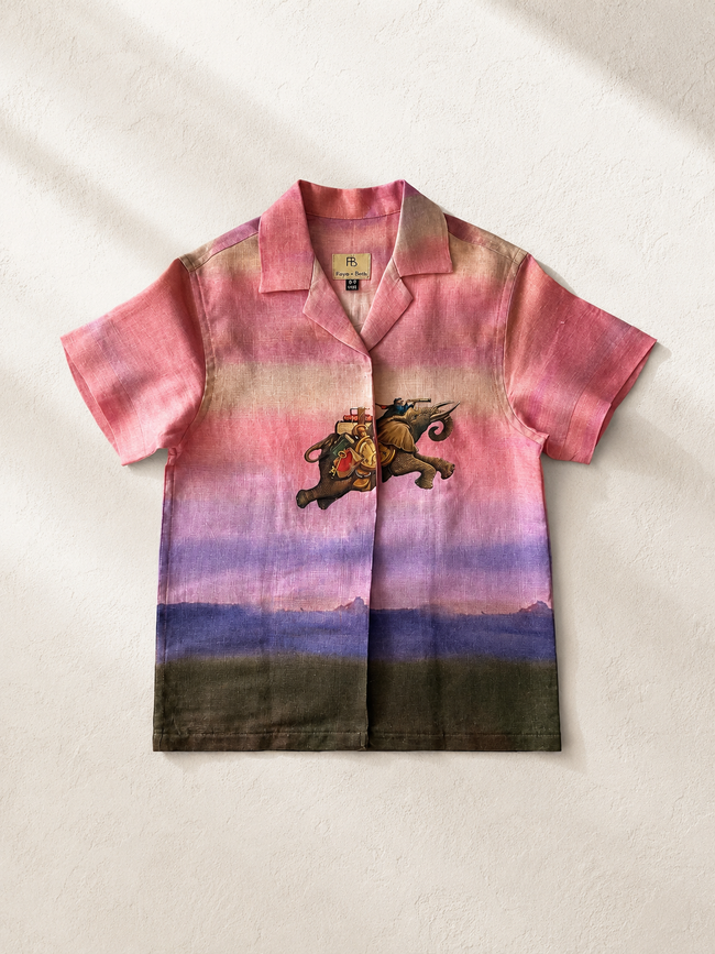 Dreamscape Pure Linen Co-ord Set