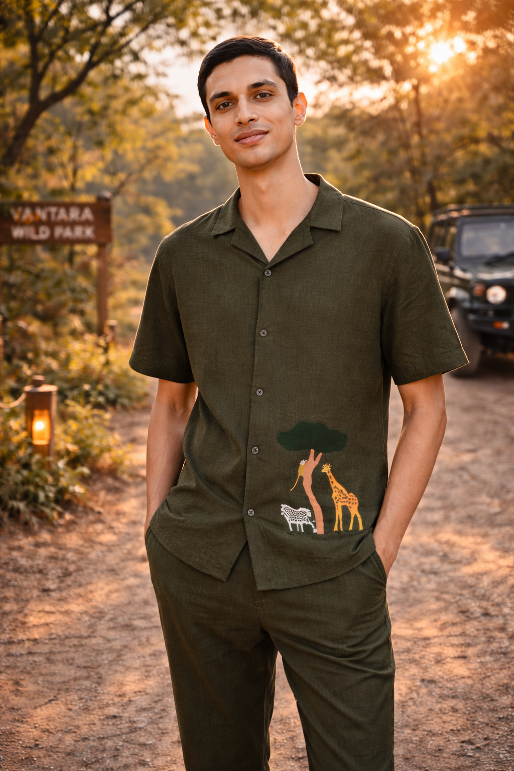 The Vantara Themed Pure Linen Co-ord Sets