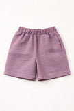 The Lilac Posy Handwork Pure Linen Coord Set