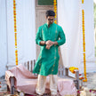 The Story Teller Pure Silk Kurta Pajama Set