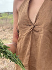 Toscana Pure Linen Halter Set